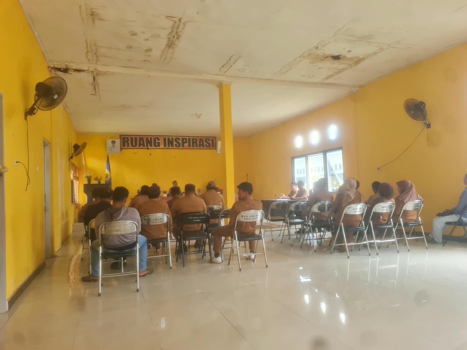 Baturube  selesa 15 September  2026. Rapat kepala desa dan unsur tripika kecamatan bungku Utara..dan ketua karang taruna  serta perwakilan desa.