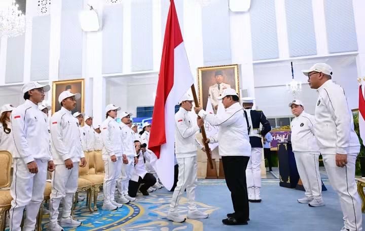 Presiden Prabowo Lepas Kontingen Indonesia Menuju Asian Games XX Aichi-Nagoya 2026